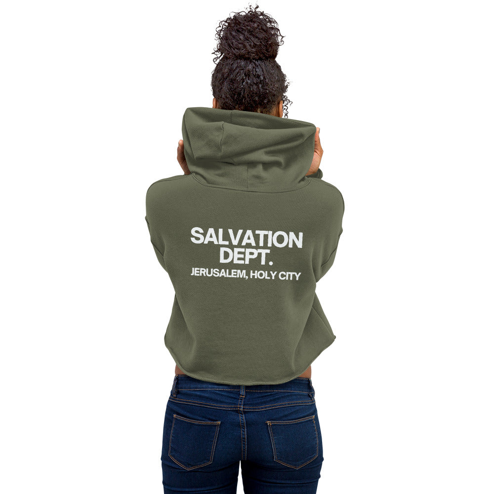 CHOSEN Women's Cropped Hoodie | Salvation Dept. Streetwear