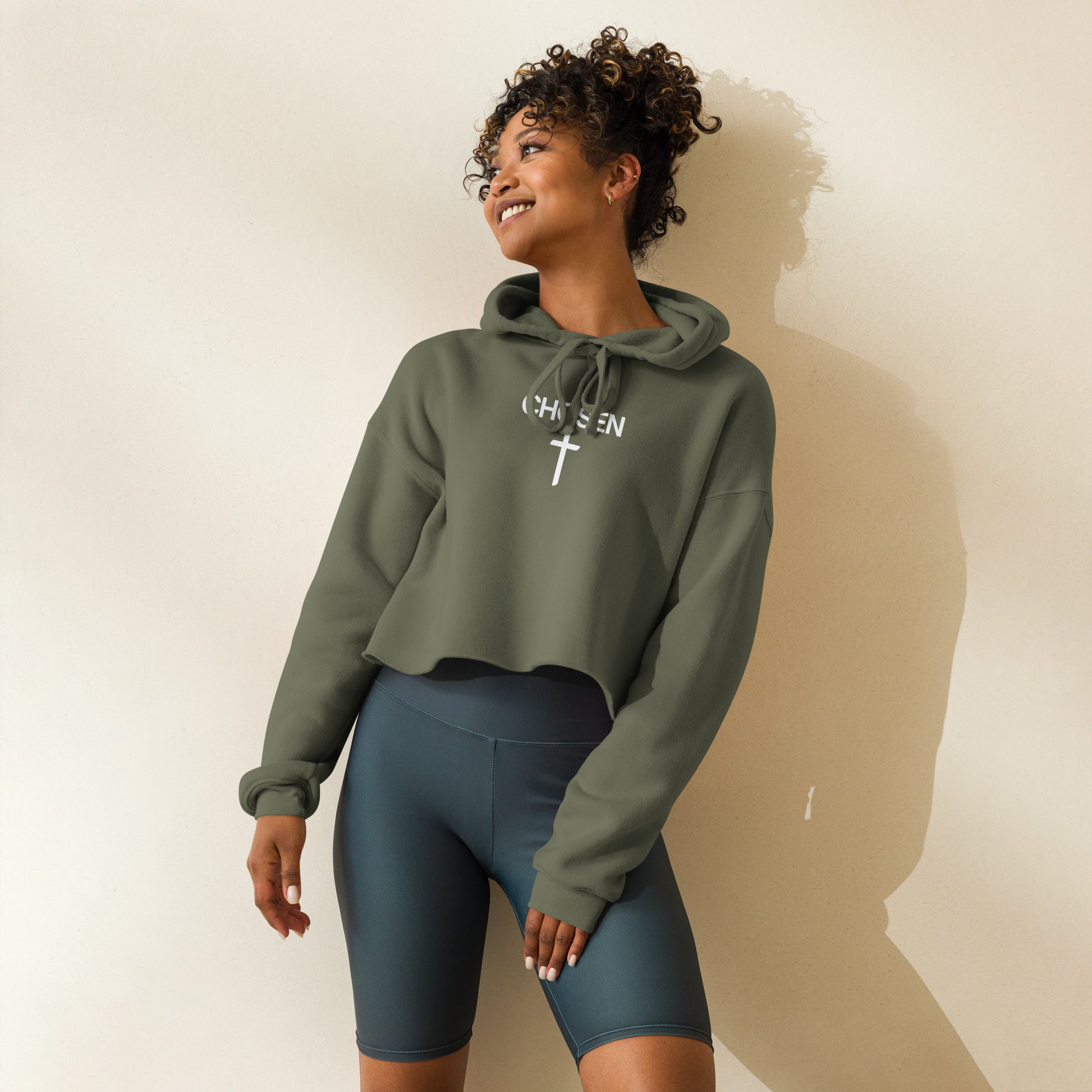 CHOSEN Women's Cropped Hoodie | Salvation Dept. Streetwear