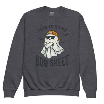 This Is Some Boo Sheet Kids Sweatshirt - Halloween Pullover