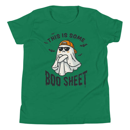 This Is Some Boo Sheet Kids T-Shirt - Cute Halloween Tee